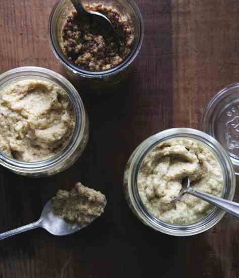 
Making mustard in small quantities saves physical space and opens a door to culinary creativity. 

